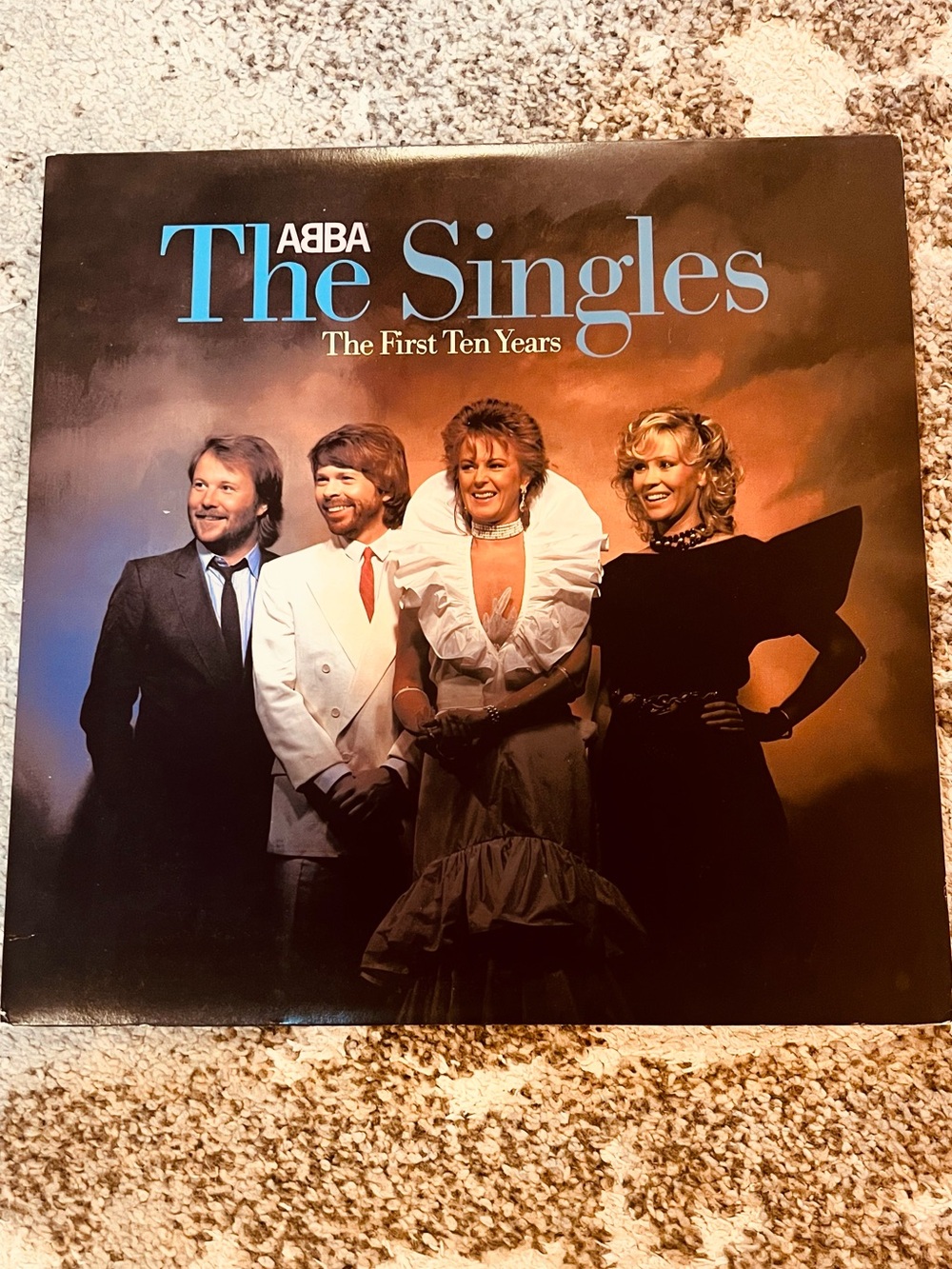 The Singles – The First Ten Years (Black Album Cover)
